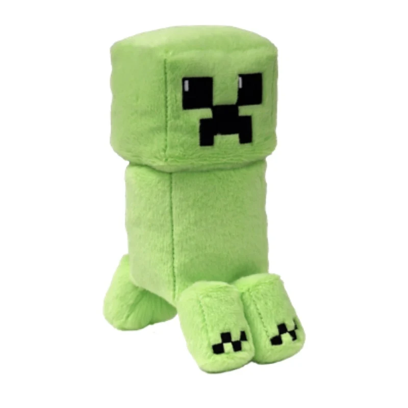 TY Small Floppy Plush, Creeper, Minecraft, 8 Inches, 1 Count