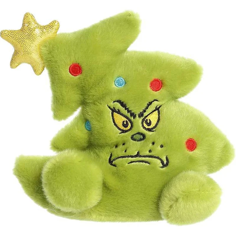 Palm Pals Plush, Grinch Tree, 5 Inches, 1 Count