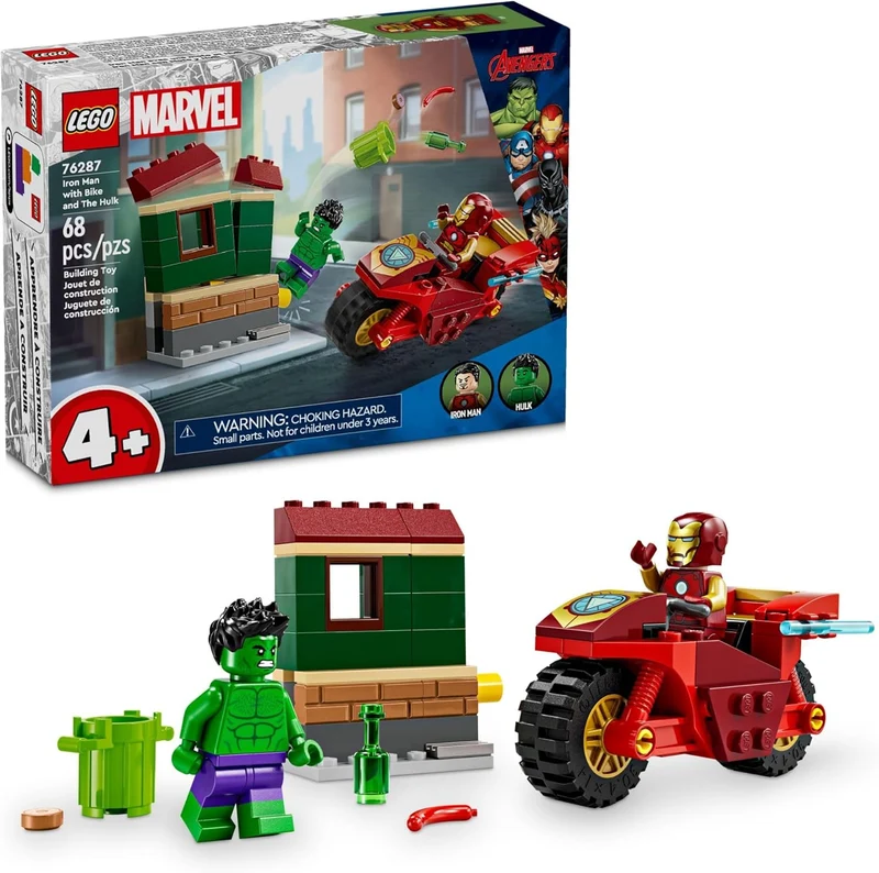 Iron Man with Bike and