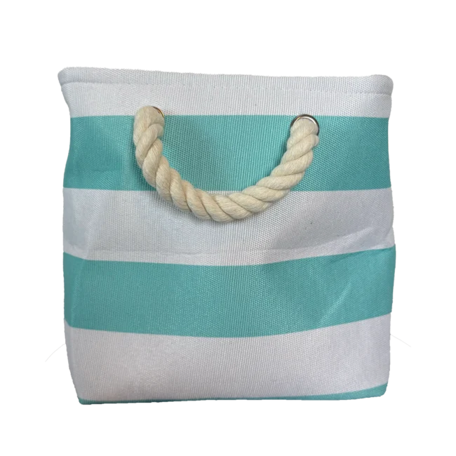 Striped Canvas Tote - 3 Colors