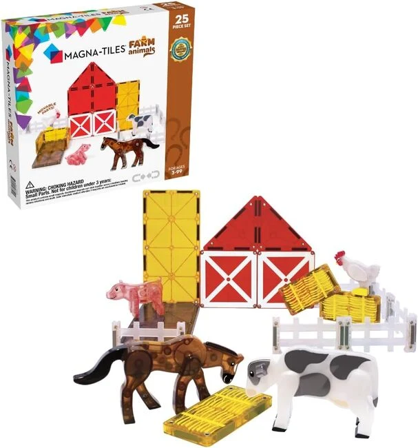 Magna Tiles Farm Barn