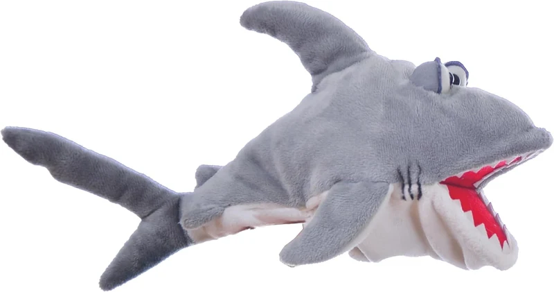 Living Puppets: Snax The Friendly Shark - 12" Plush Hand Puppet