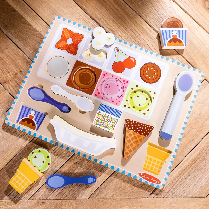Magnetic Ice Cream Puzzle