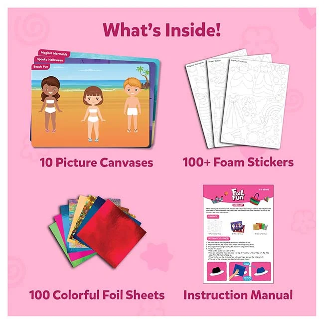 Foil Fun Dress Up No Mess Art Kit