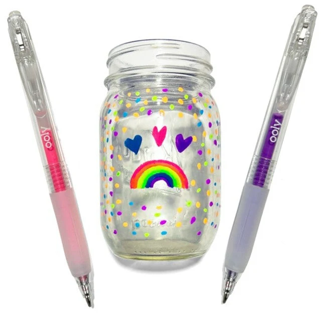 Jelly Gloss Neon Gel Pens