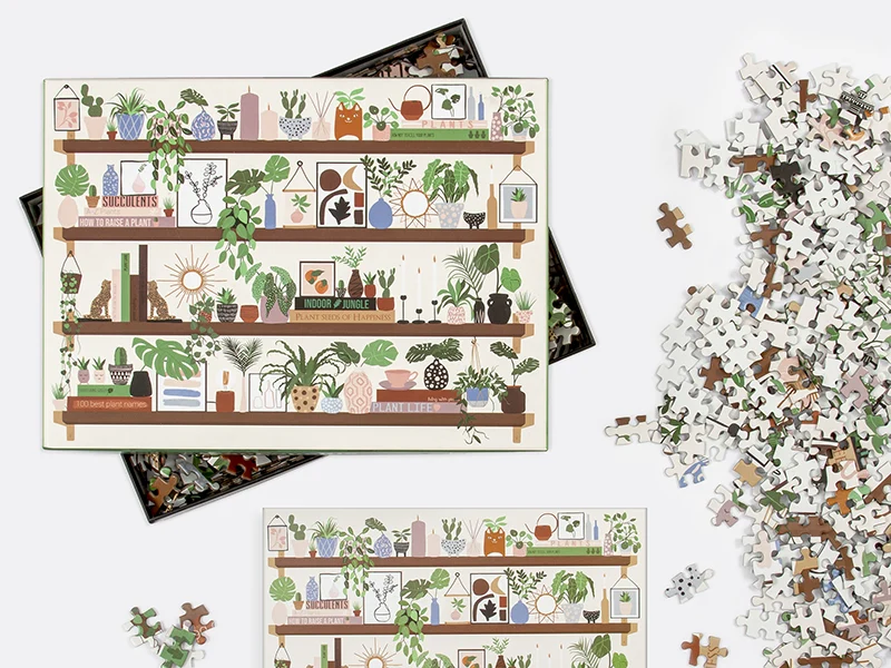 Puzzle Plant Shelfie - 1000 pièces