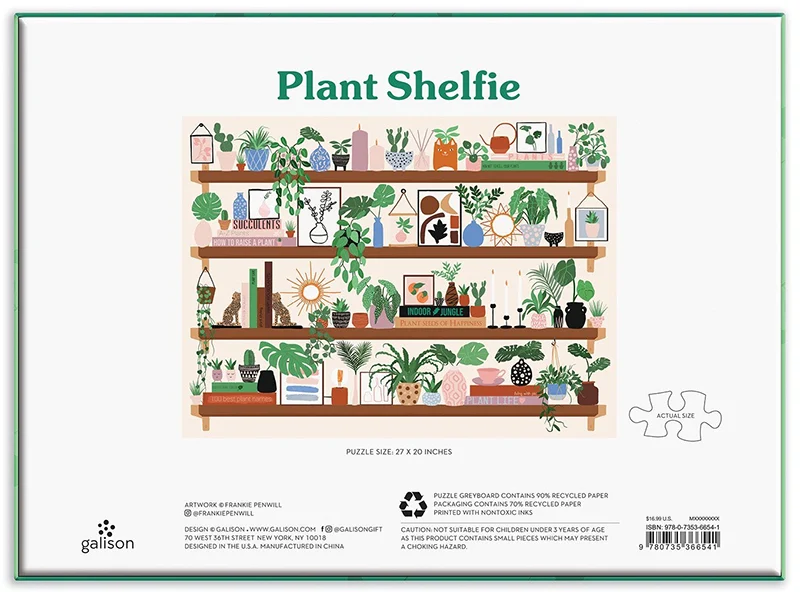 Puzzle Plant Shelfie - 1000 pièces
