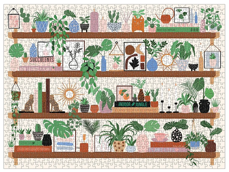 Puzzle Plant Shelfie - 1000 pièces