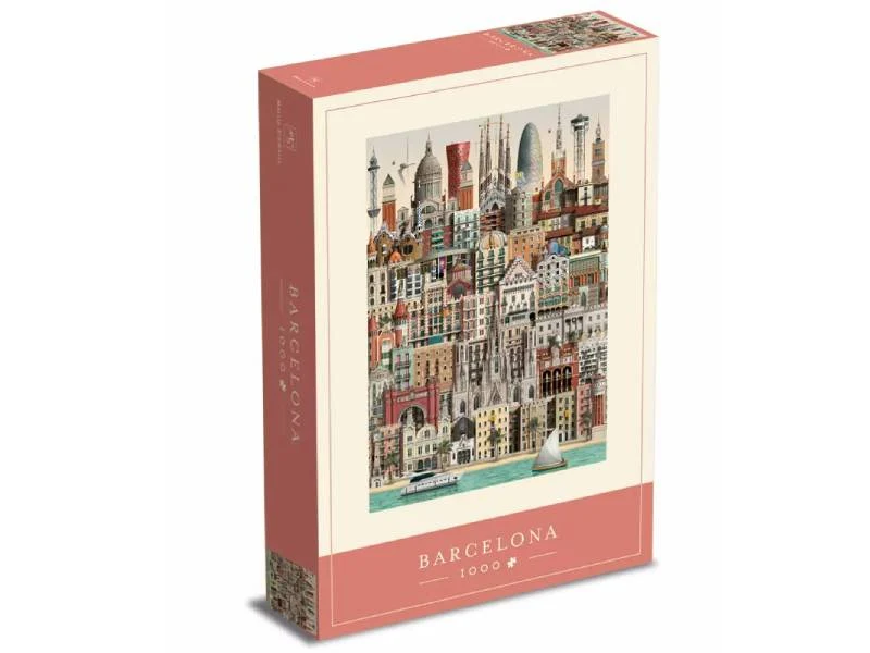 Puzzle 1000 pièces - Barcelone (Barcelona) - Martin Schwartz