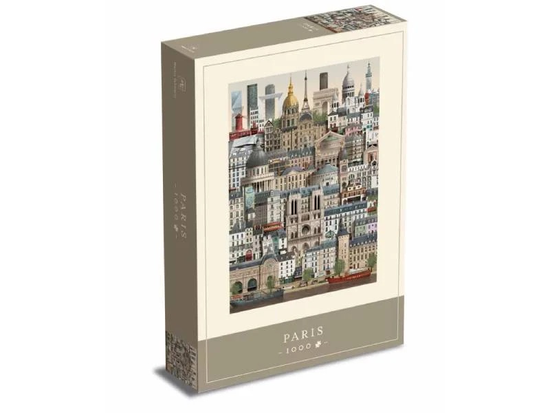 Puzzle 1000 pièces - Paris - Martin Schwartz