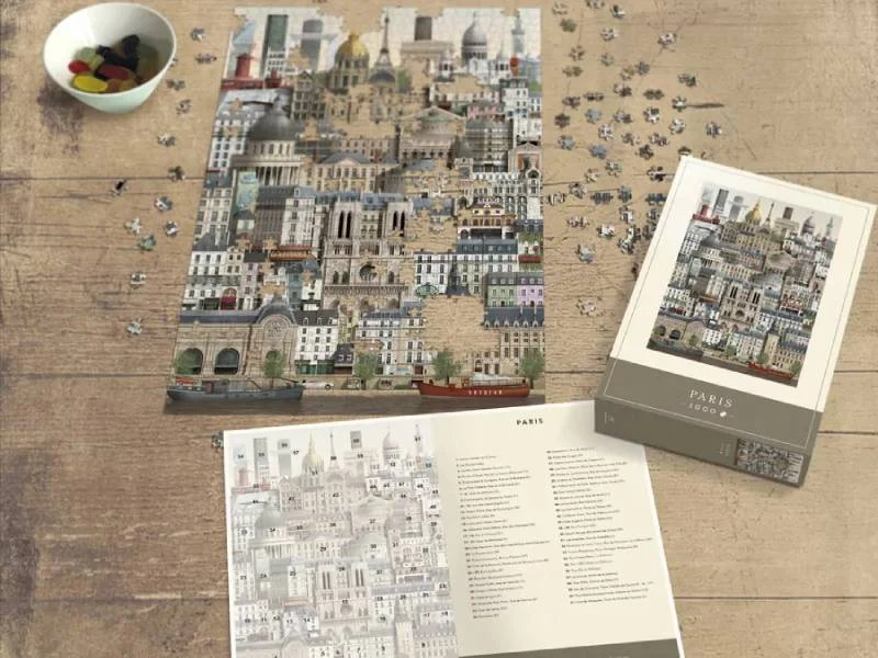 Puzzle 1000 pièces - Paris - Martin Schwartz