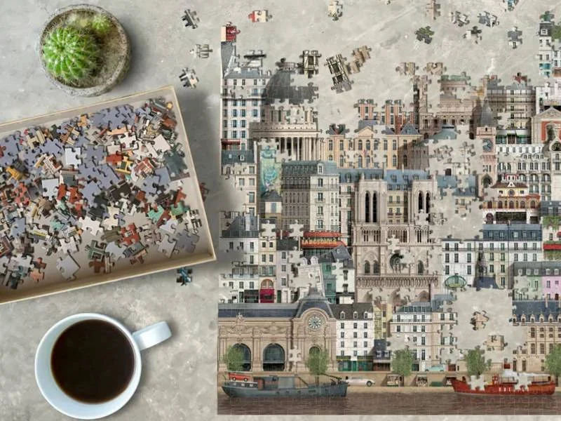 Puzzle 1000 pièces - Paris - Martin Schwartz