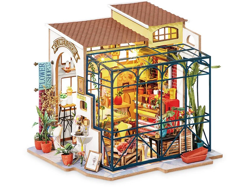 Pièce miniature - Le magasin de fleurs d'Emily