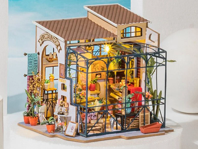 Pièce miniature - Le magasin de fleurs d'Emily