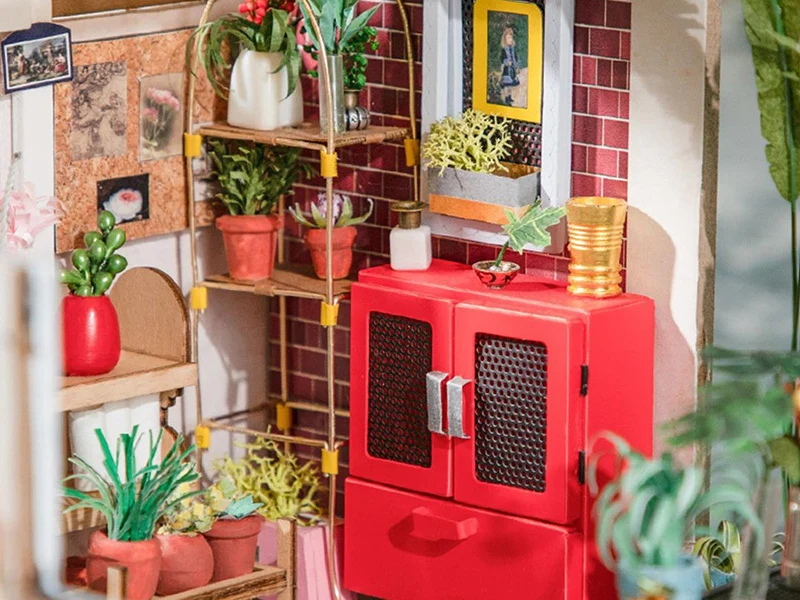 Pièce miniature - Le magasin de fleurs d'Emily