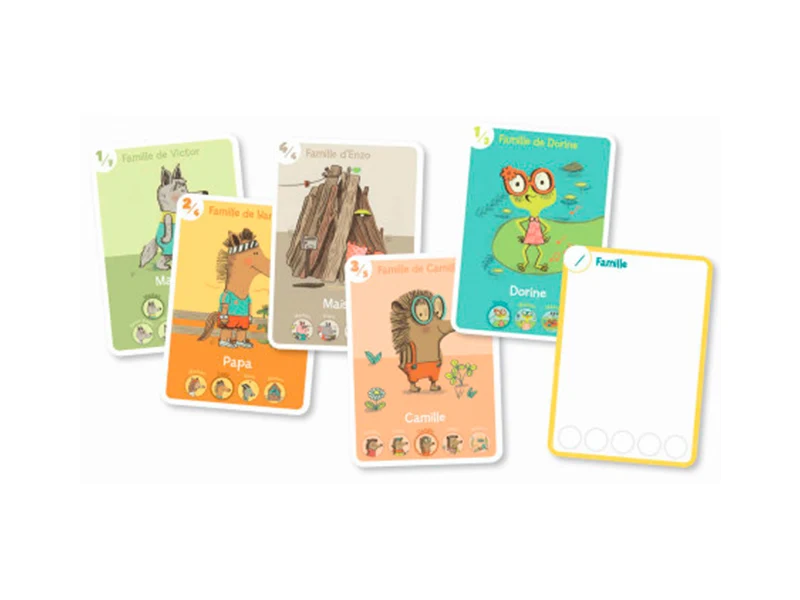 Jeu de 7 familles Toutes différentes, toutes géniales ! - Auzou