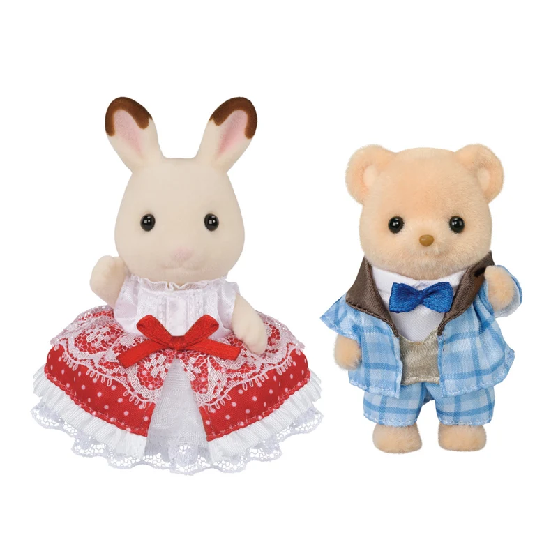40th Anniversary Friends Set -Freya & Theo Calico Critters