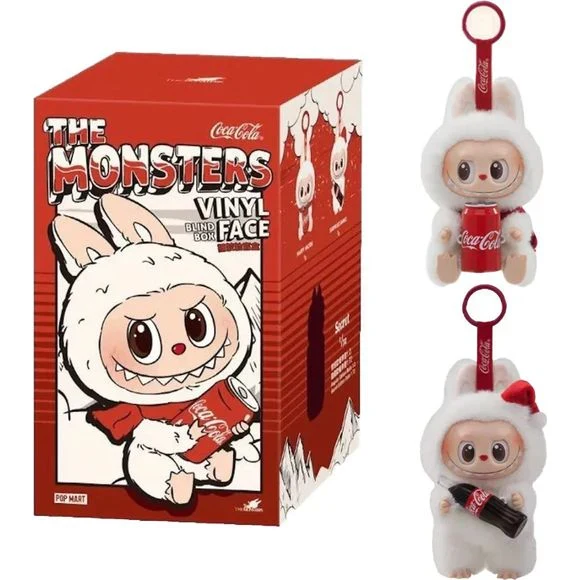 POP MART The Monsters COCA-COLA Labubu Series-Vinyl Face Blind Box