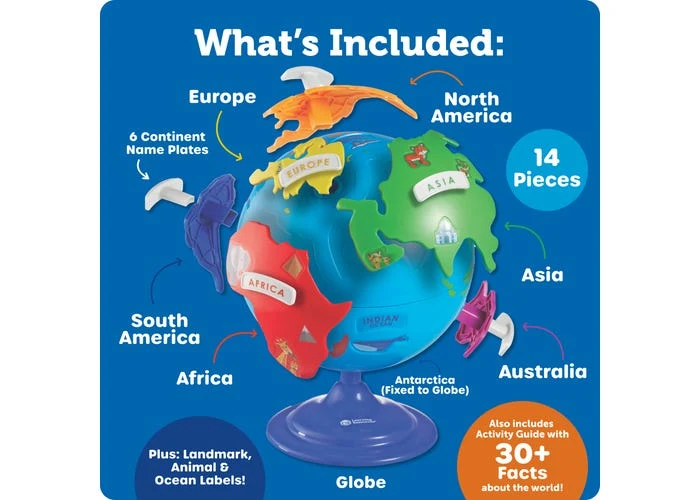 Puzzle Globe By Learning Resources