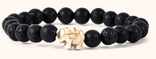 Lava Stone Elephant