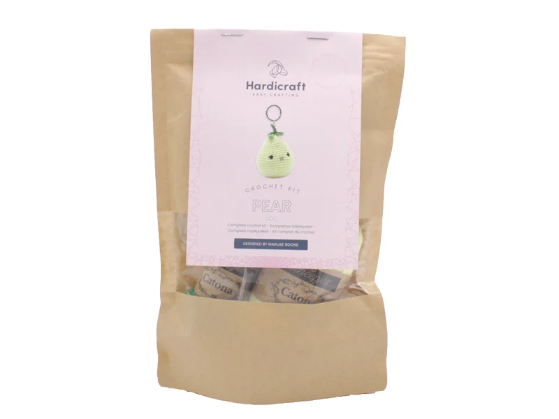 Kit crochet - Pendentif sac / porte clé - Poire