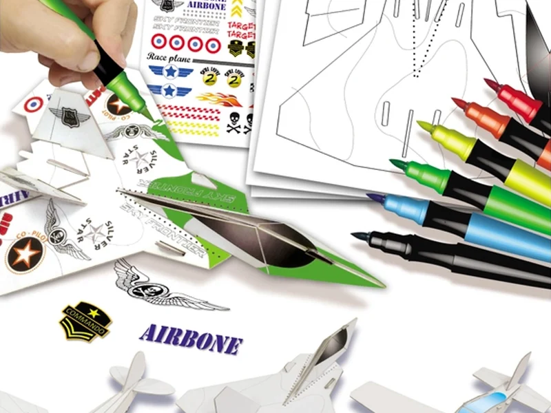 Maquettes déco "Avions"