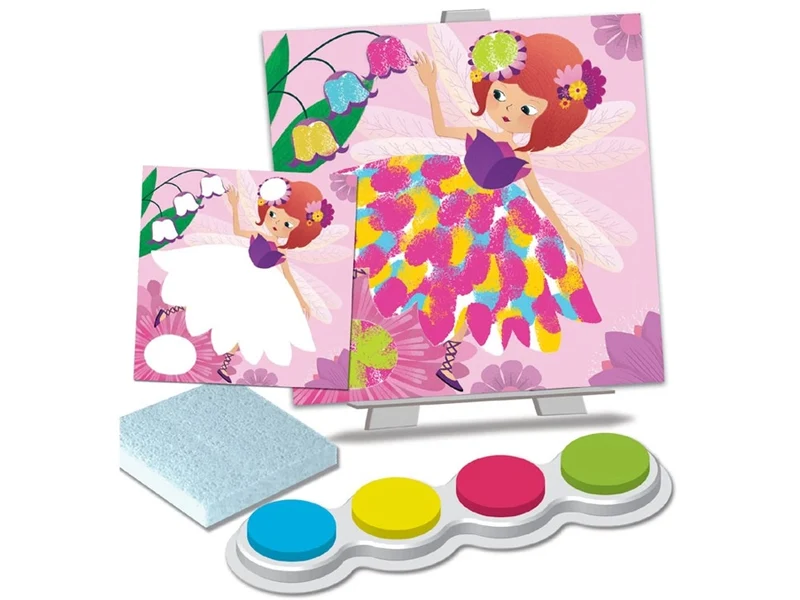 Coffret de peinture au doigt "Monde féérique"