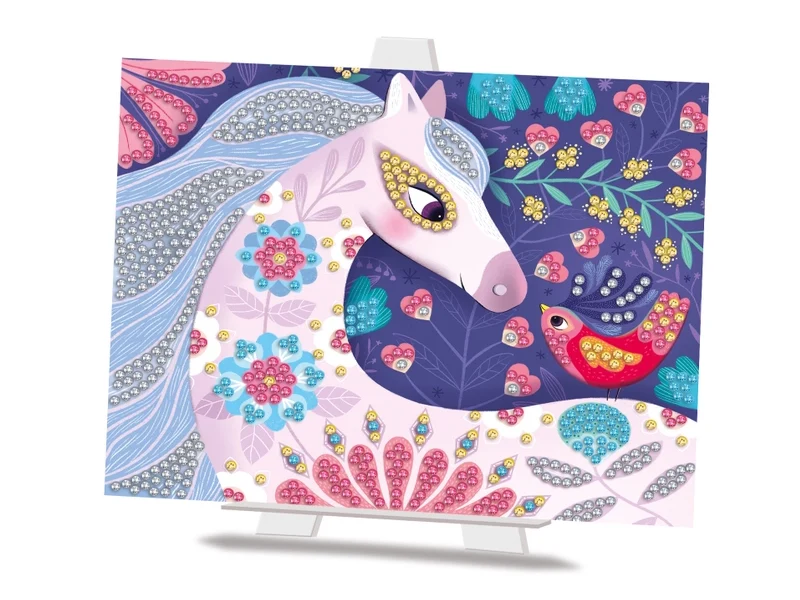 Cartes à créer "Chevaux de diamants"