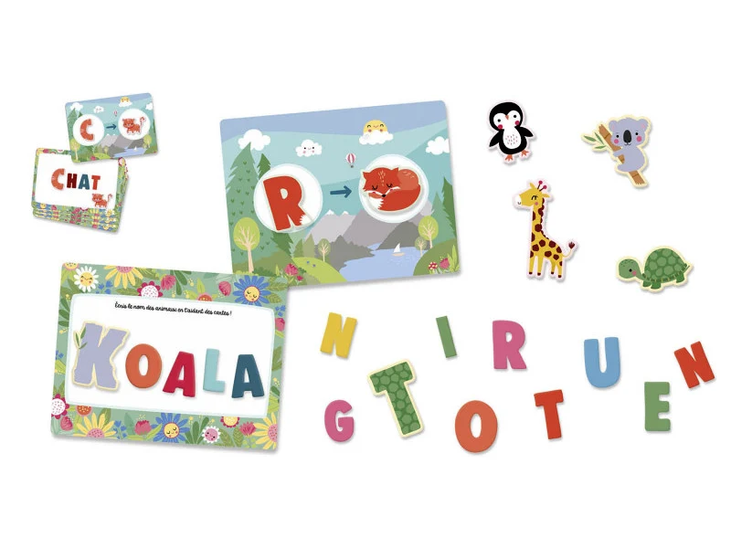 Mon petit coffret aimanté ABÉCÉDAIRE - Auzou