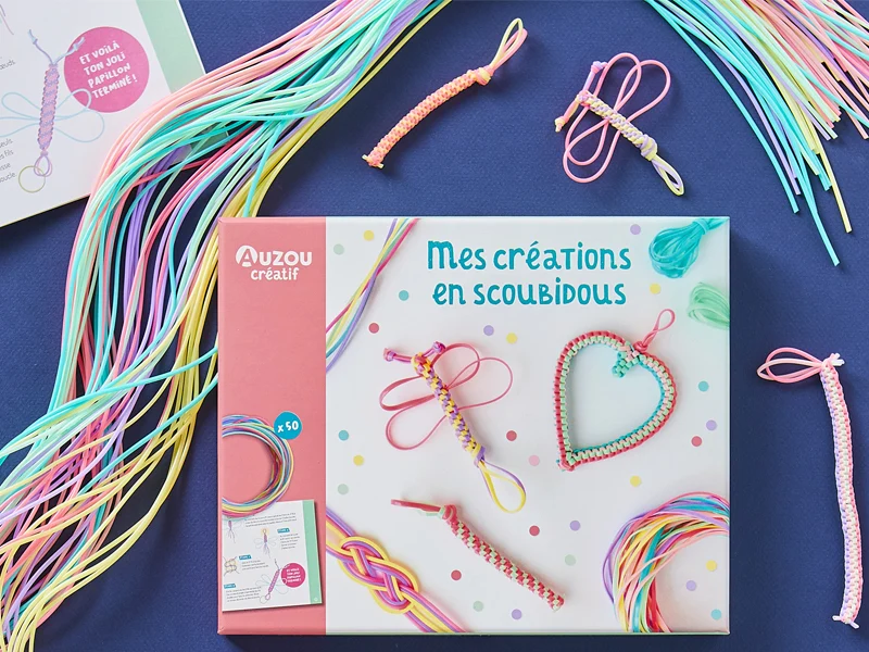 Mes Créations en Scoubidous - Auzou