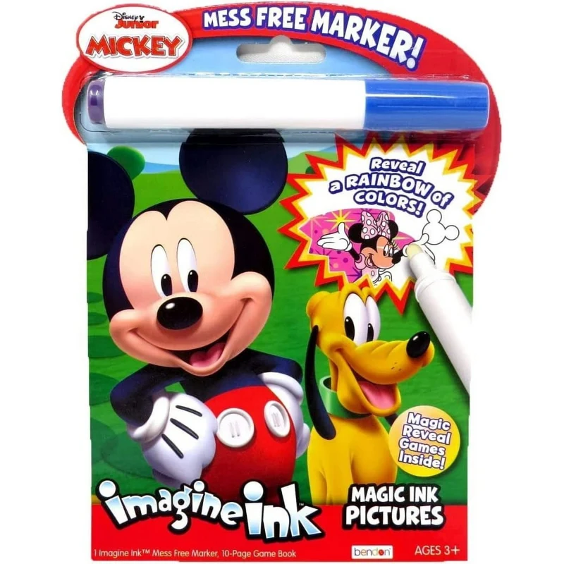 Disney Mickey Mouse Imagine Ink Activity Book, 2 Count