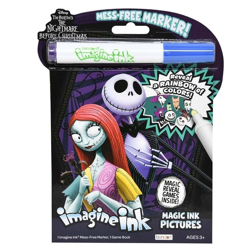 Nightmare Before Christmas Imagine Ink Activity Book, 2 Count