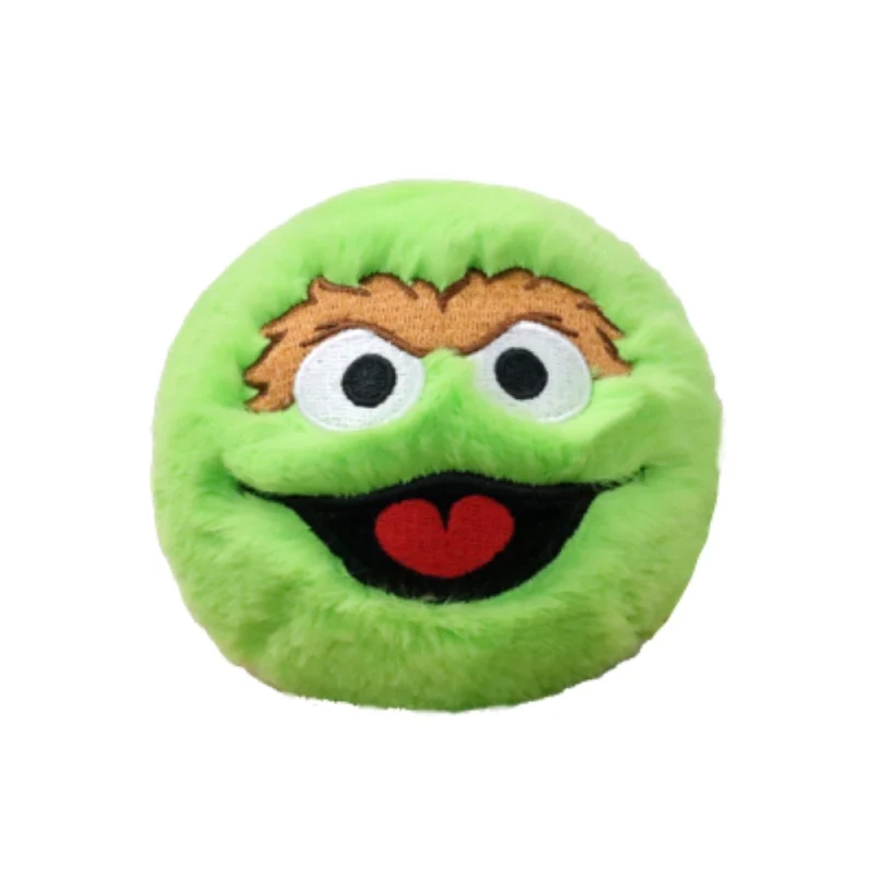 TY Beanie Bouncers, Oscar the Grouch, Sesame Street, 4 Inches, 1 Count