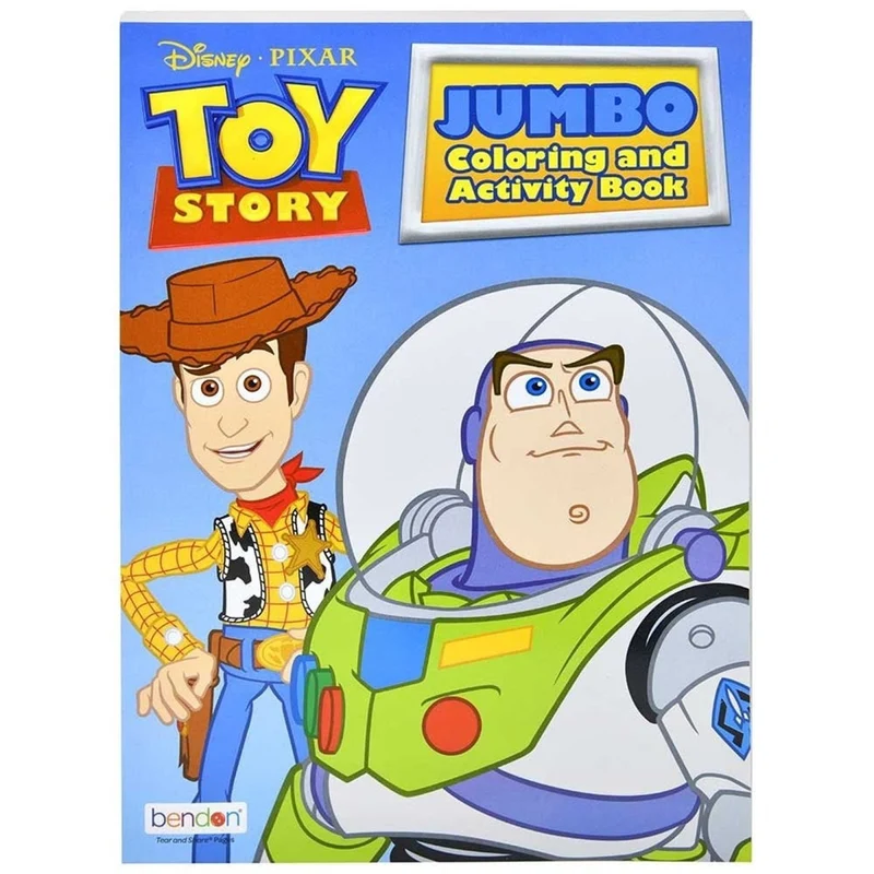 Toy Story Jumbo Colouring and Activity Book, 1 Count