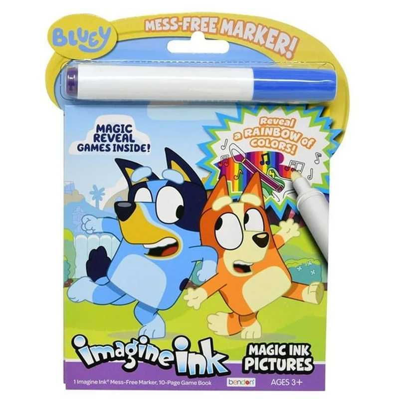 Bluey Imagine Ink Activity Book, 2 Count