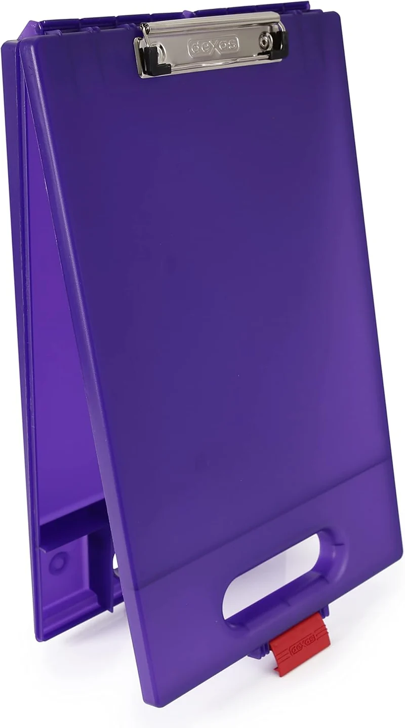 Purple Clipcase With Storage and Handle