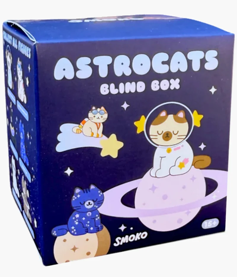 Smoko's Astro Cats Blind Box Figure (1 Box)