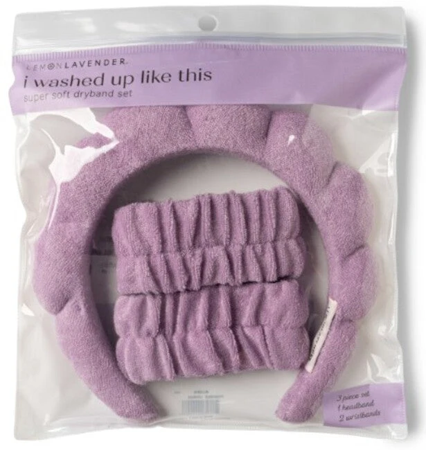Washed Up Spa Headband & Wristbands