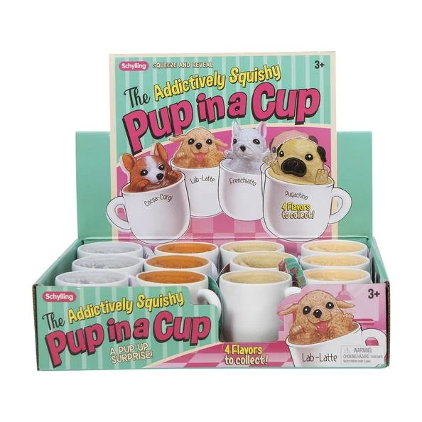 Squishy Pup in a Cup - 1 random style