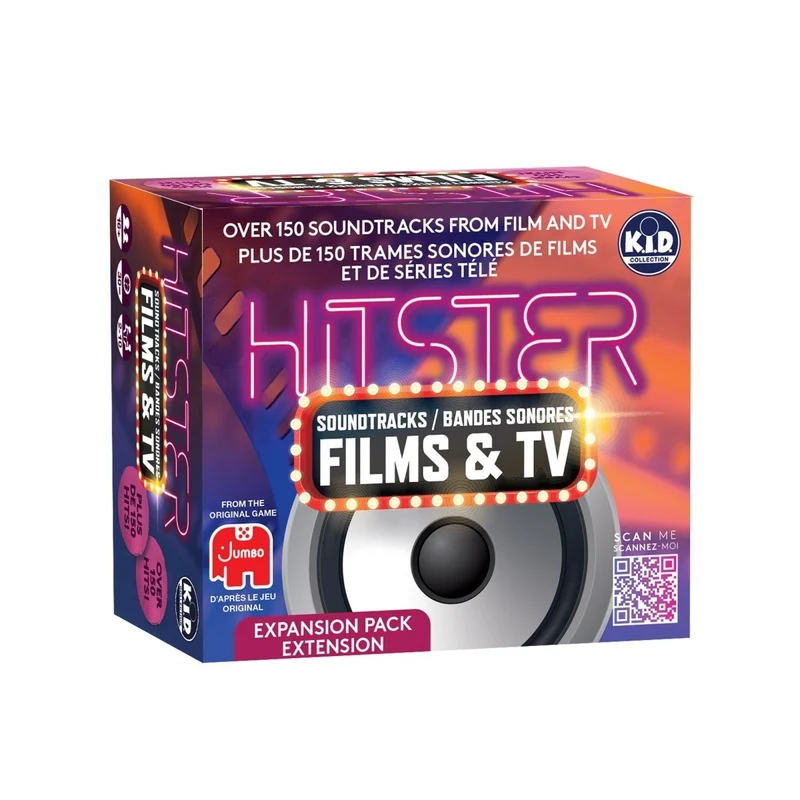 Hitster Soundtracks Films and TV, Expansion Pack, 1 Count