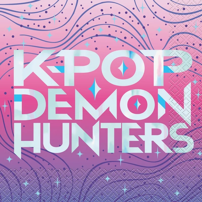 Kpop Demon Hunters Large Lunch Napkins, 16 Count