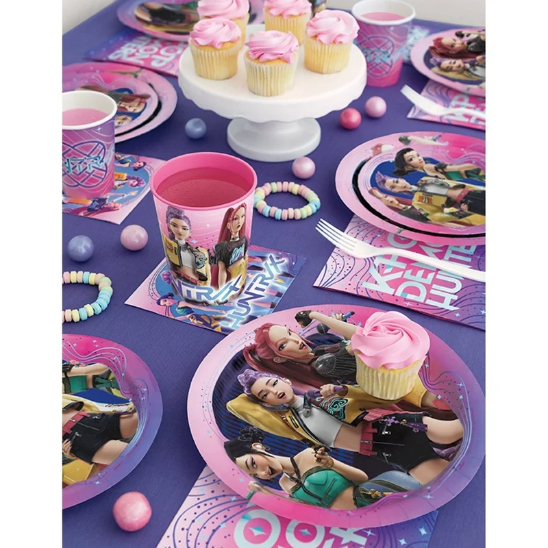 Kpop Demon Hunters Large Lunch Napkins, 16 Count