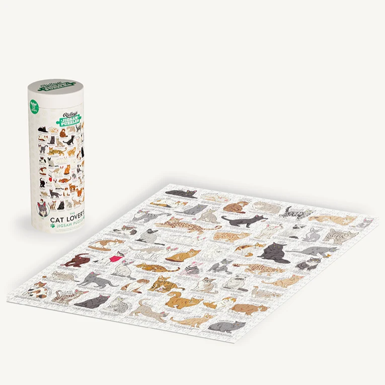 Cat Lovers 1000pc Jigsaw puzzle