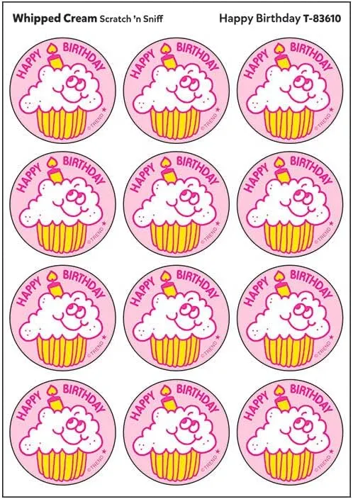 Whip Cream Stinky Sticker