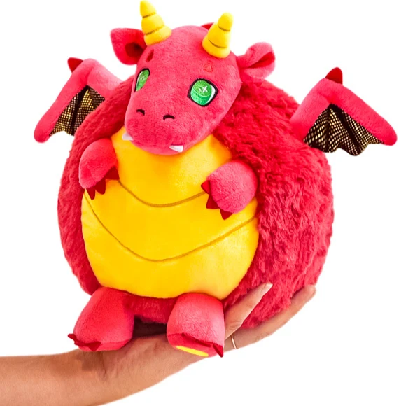 Mini Squishable Red Dragon 7"