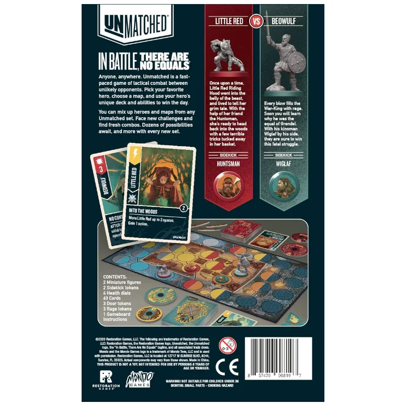 Unmatched: Little Red Riding Hood vs. Beowulf