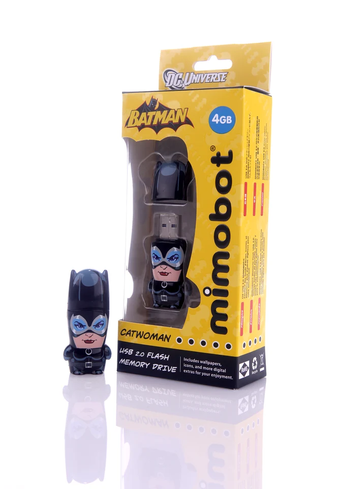 Mimobot USB DC Batman Catwoman 4GB / Clé USB DC Batman Catwoman 4 Go