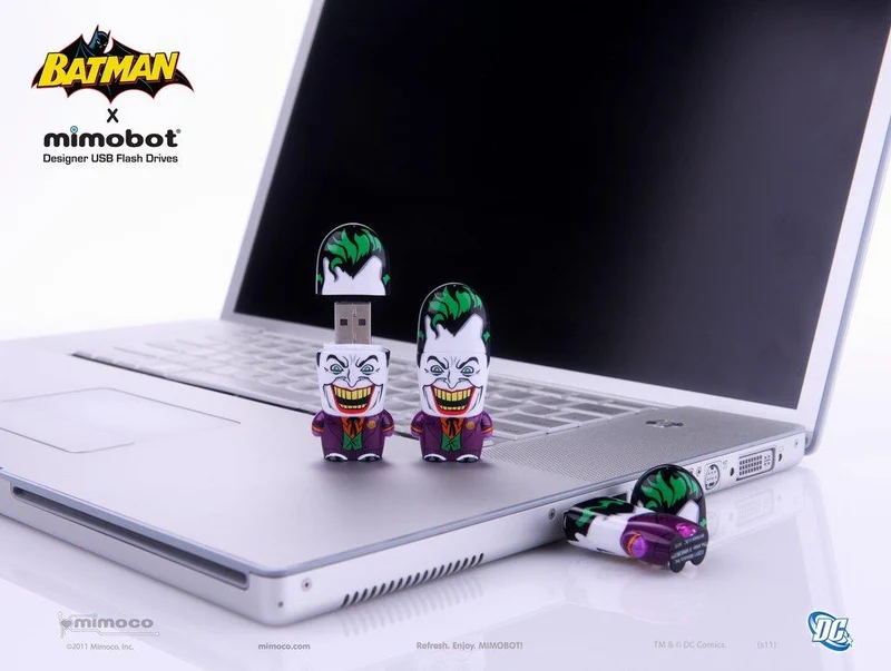 Mimobot USB DC Batman Joker 4GB / Clé USB DC Batman Joker 4 Go