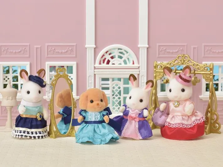 Calico Critters Boutique Fashion Set Figurines d'ensemble de mode boutique