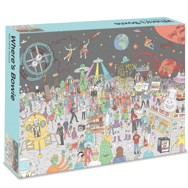 Where's Bowie? 500pc Puzzle-